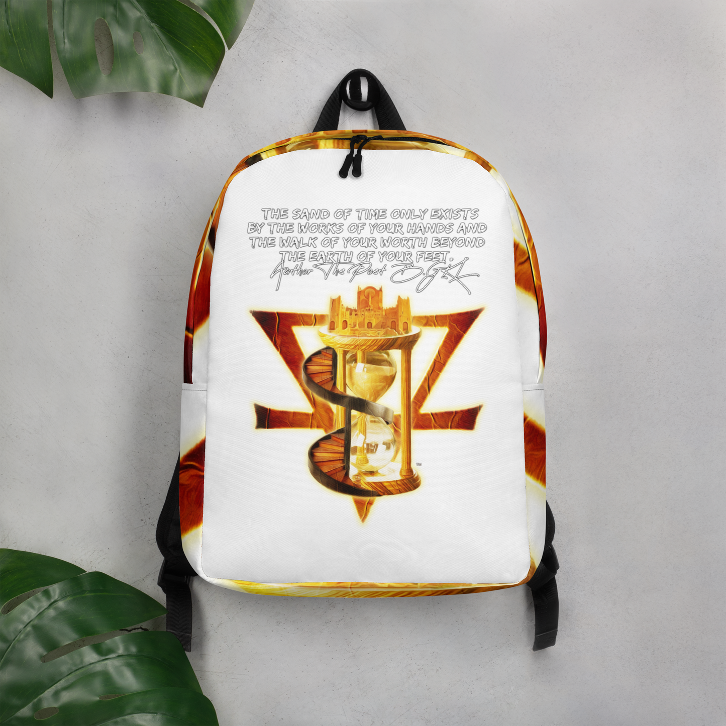 Minimalist Backpack Author The Poet B.GKL