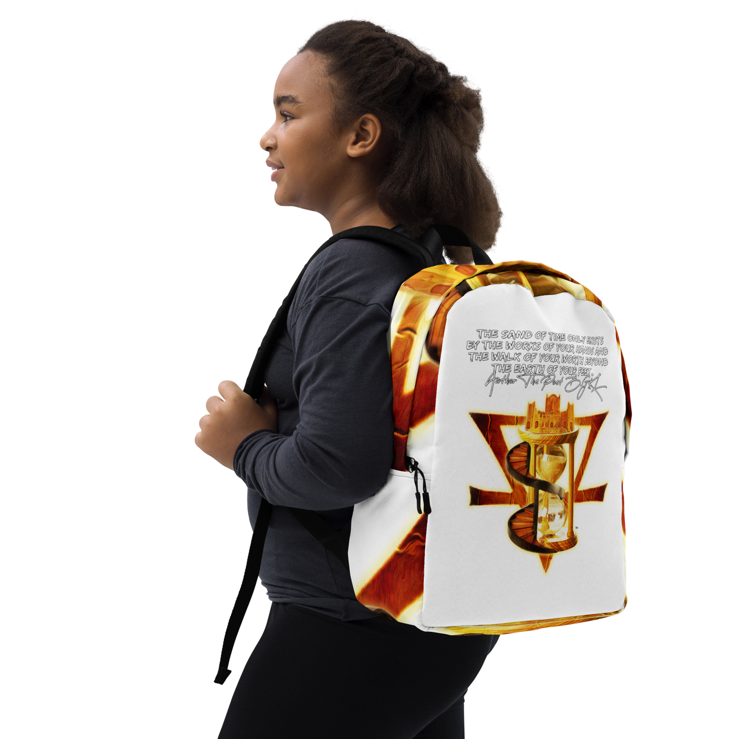 Minimalist Backpack Author The Poet B.GKL