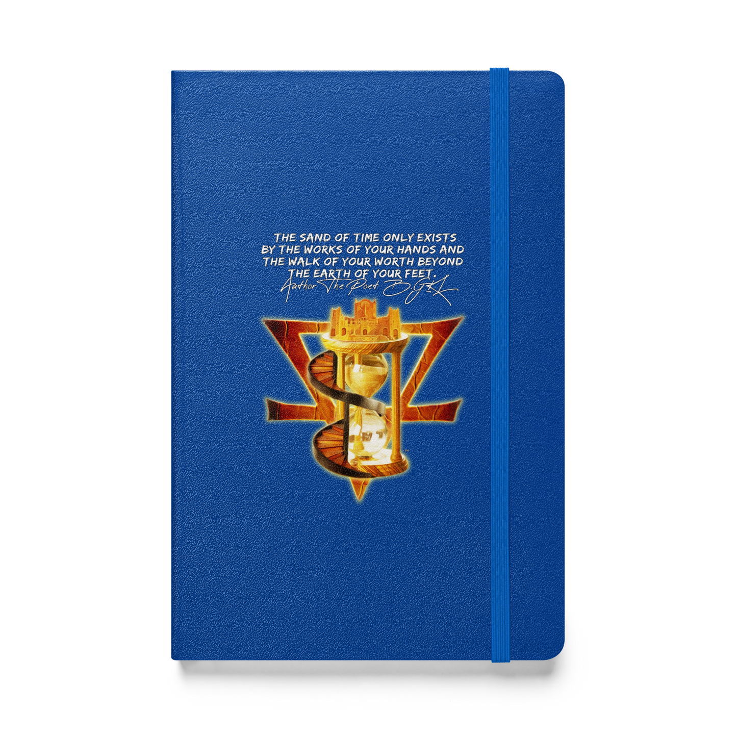 Hardcover bound notebook Author The Poet B.GKL