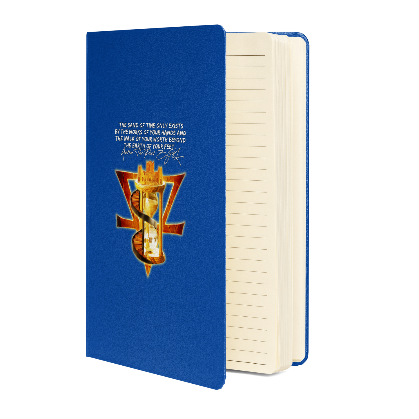 Hardcover bound notebook Author The Poet B.GKL