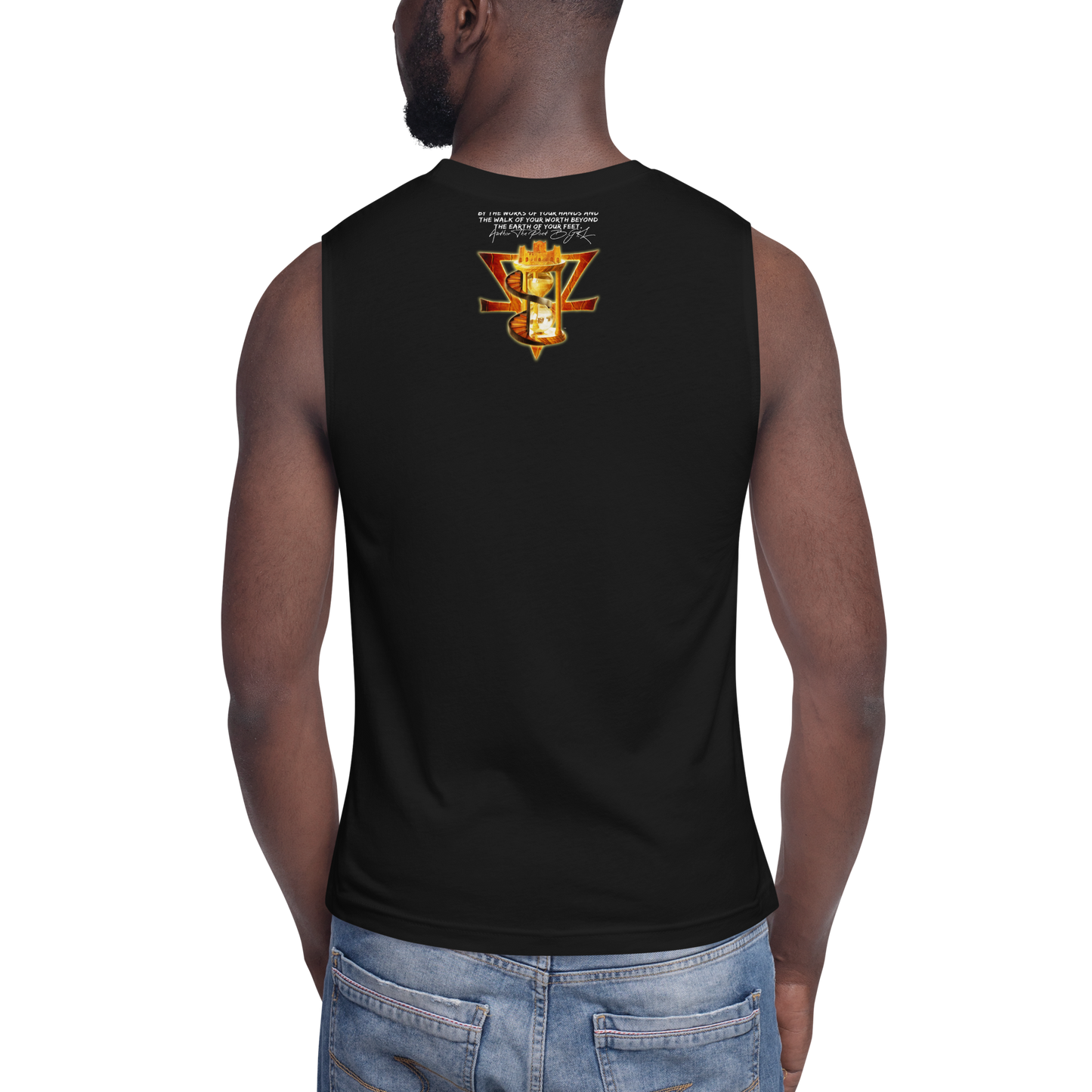 Author The Poet B.GKL Muscle Shirt