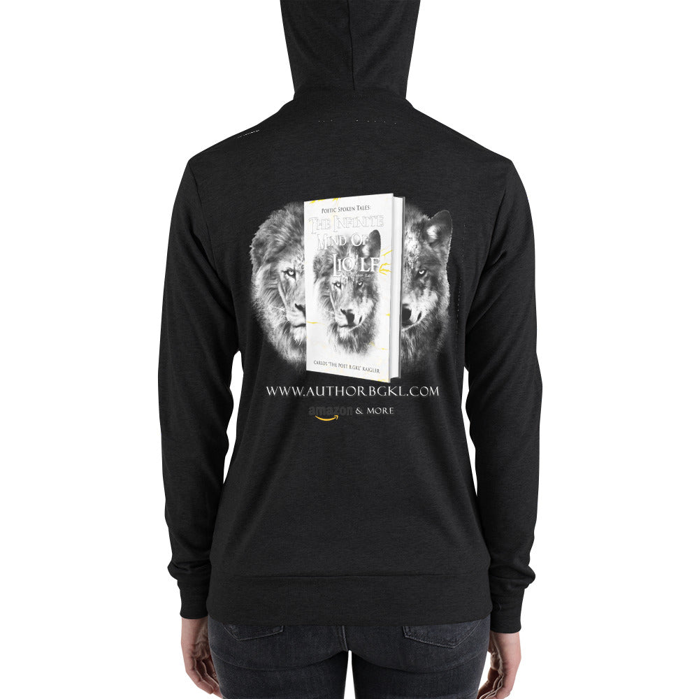 Author The Poet B.GKL-Unisex zip hoodie