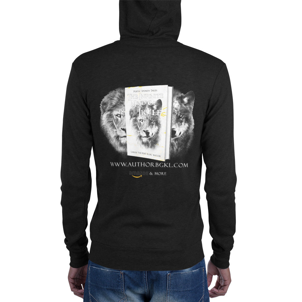 Author The Poet B.GKL-Unisex zip hoodie