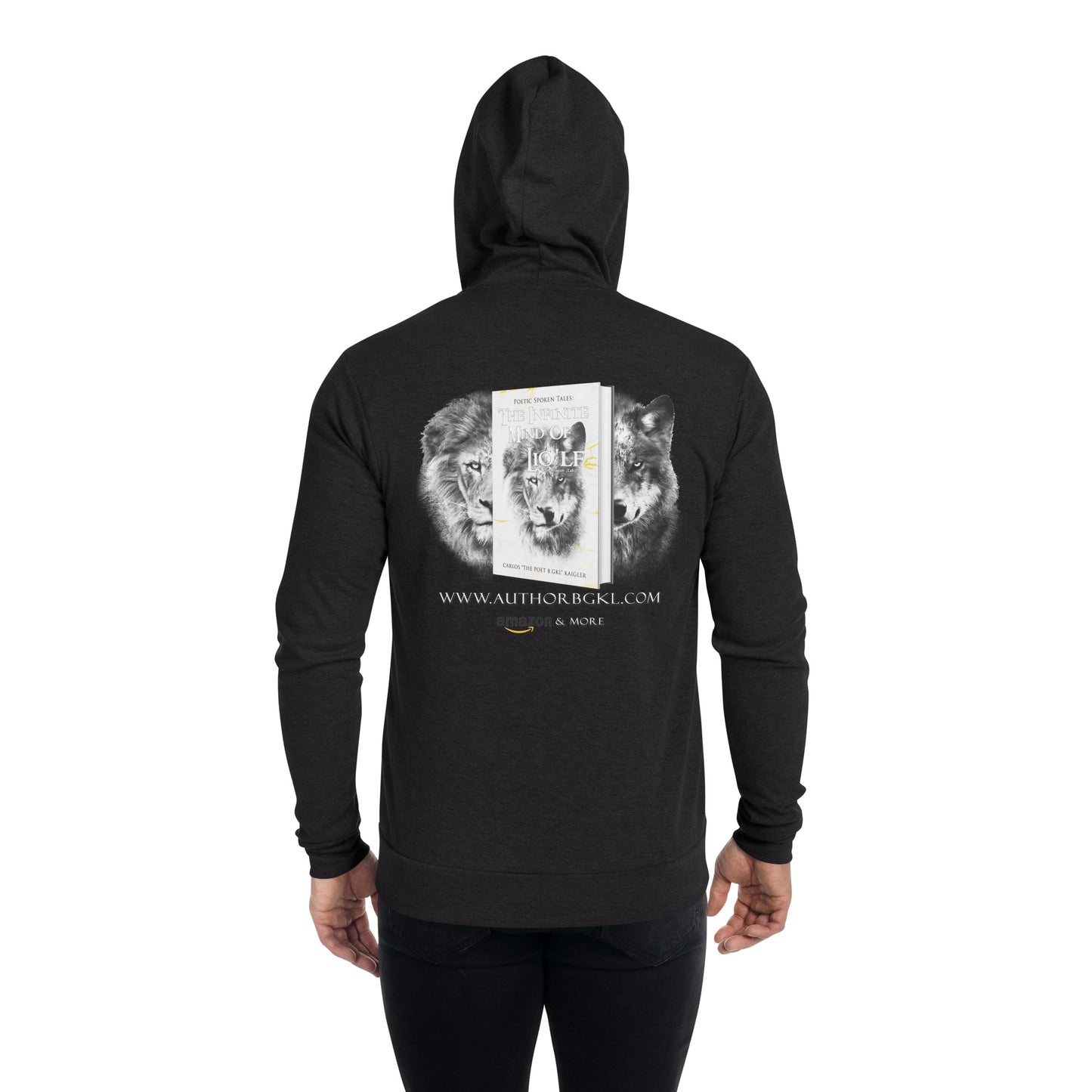 Author The Poet B.GKL-Unisex zip hoodie