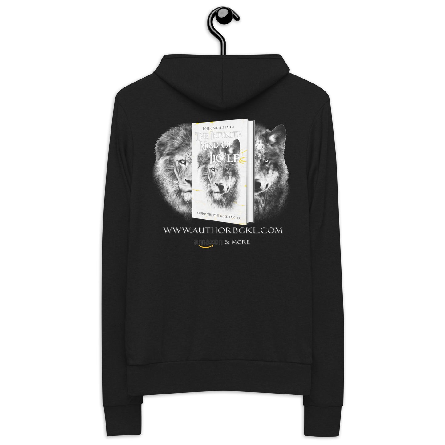 Author The Poet B.GKL-Unisex zip hoodie