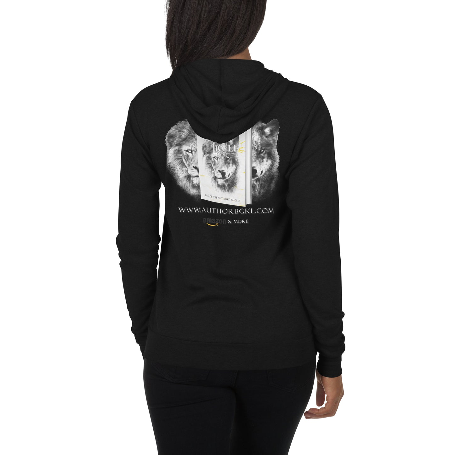 Author The Poet B.GKL-Unisex zip hoodie