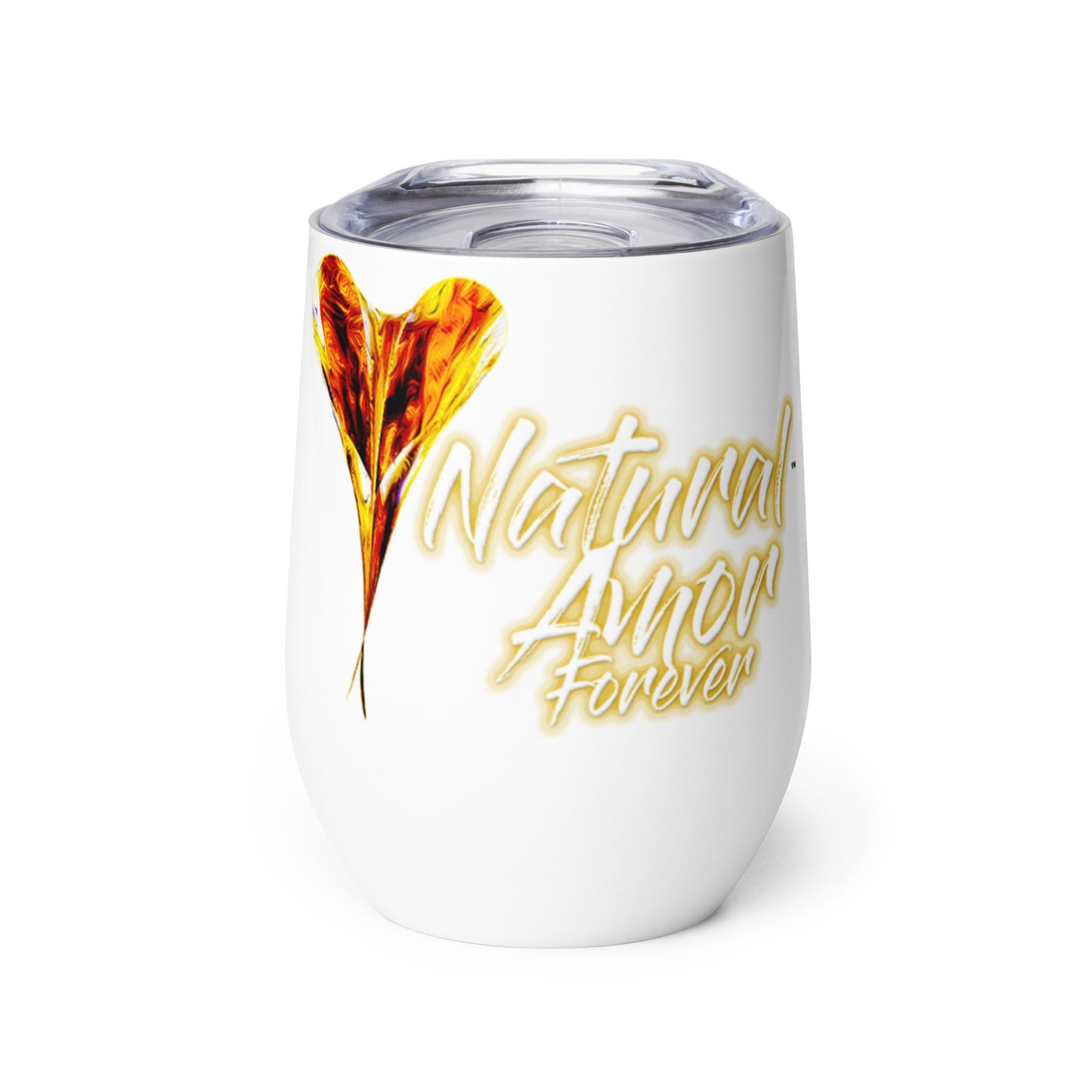 Wine Tumbler By Natural Amor Forever