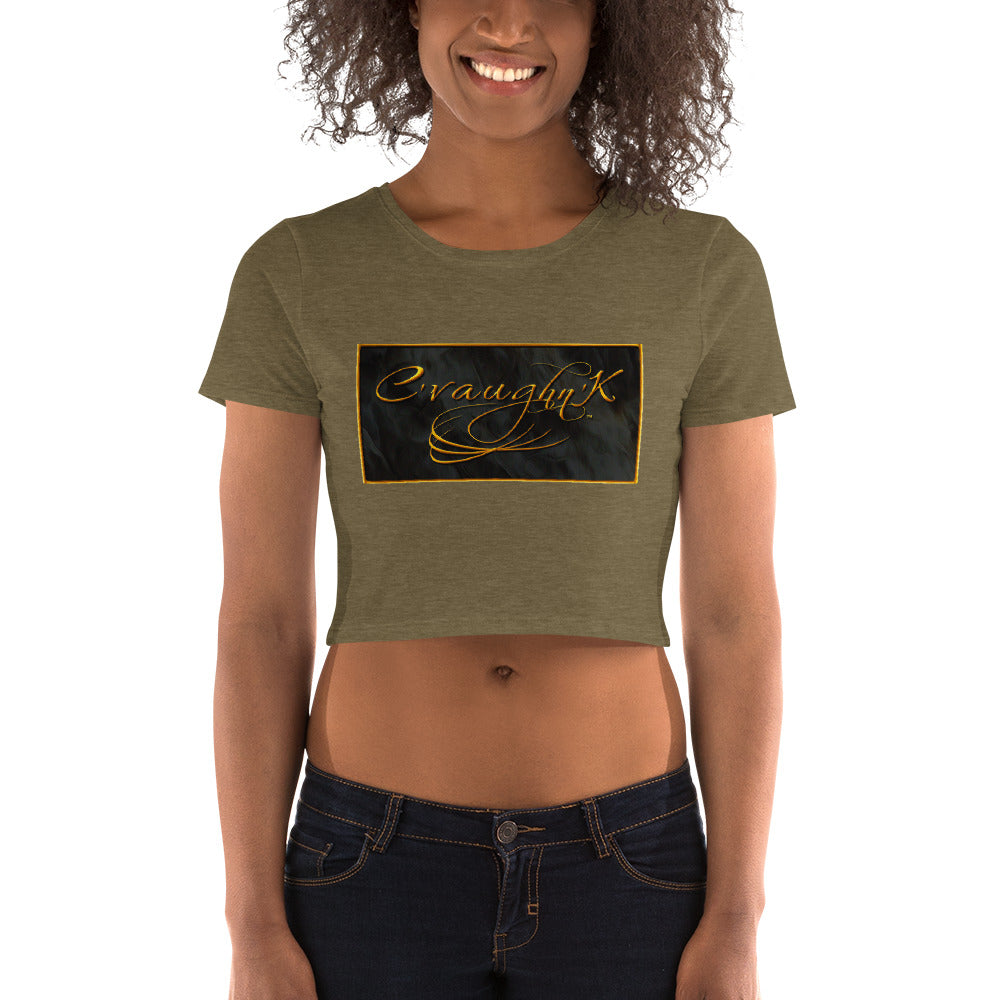C'vaughn'K- Women’s Crop Tee