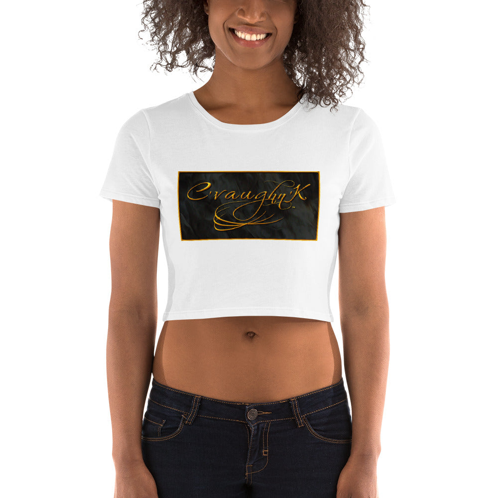 C'vaughn'K- Women’s Crop Tee