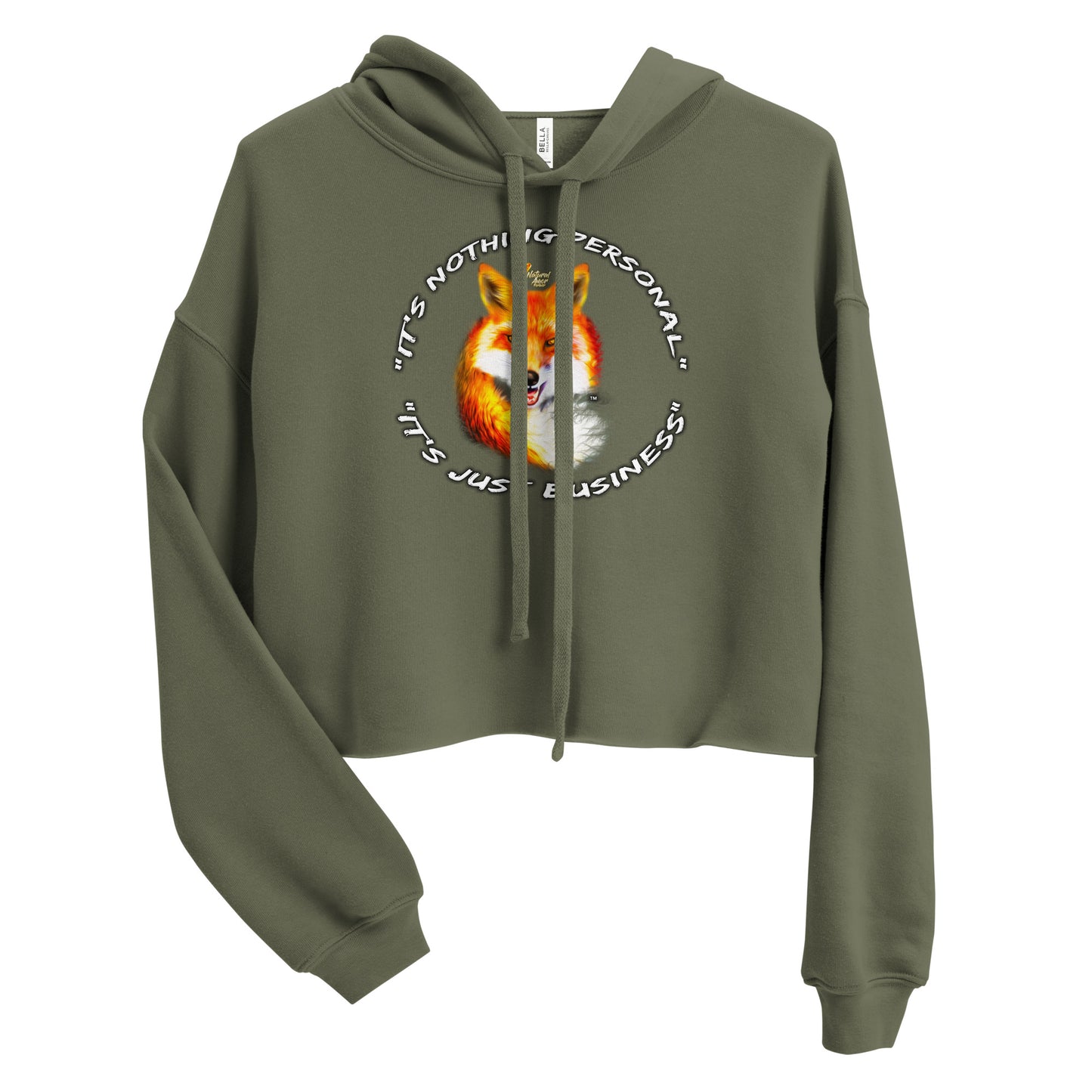 Crop Hoodie By Natural Amor Forever