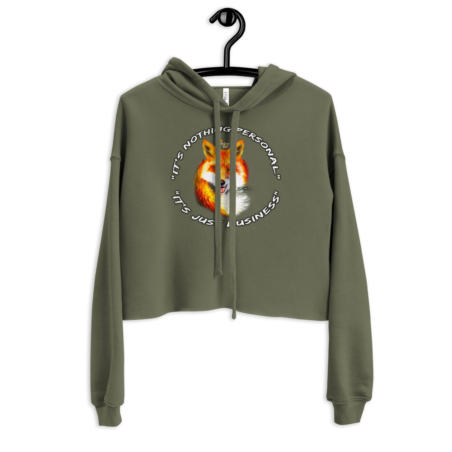Crop Hoodie By Natural Amor Forever