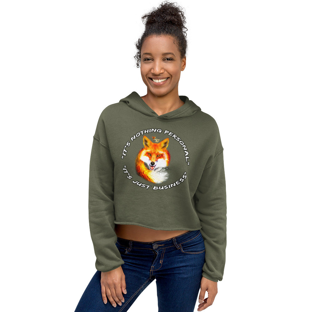 Crop Hoodie By Natural Amor Forever