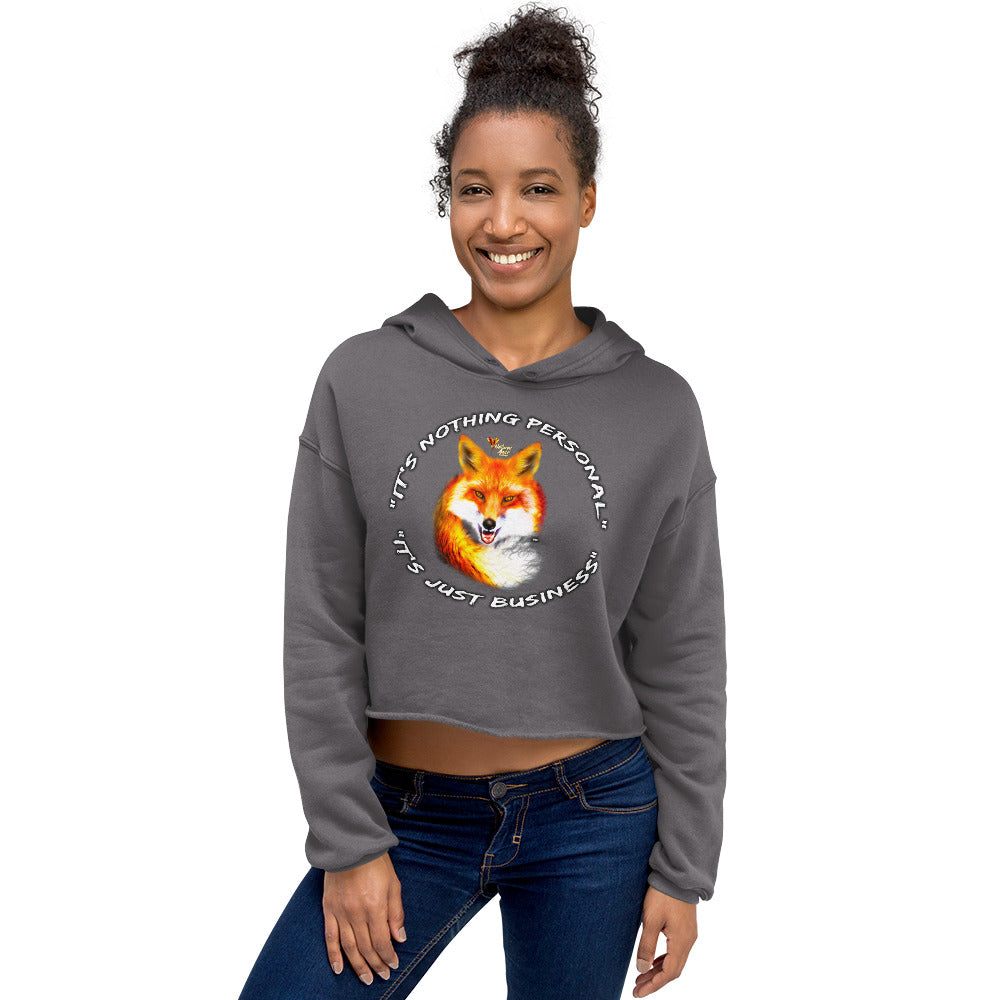 Crop Hoodie By Natural Amor Forever