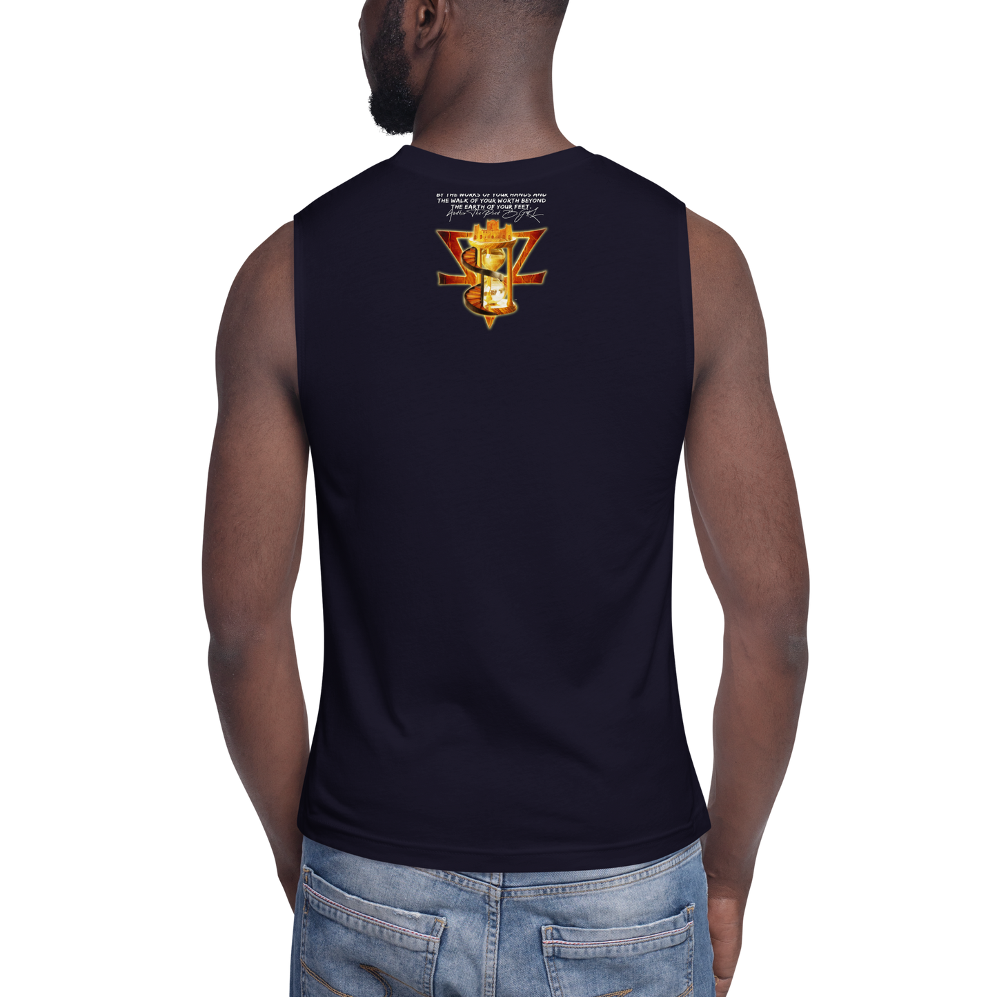 Author The Poet B.GKL Muscle Shirt