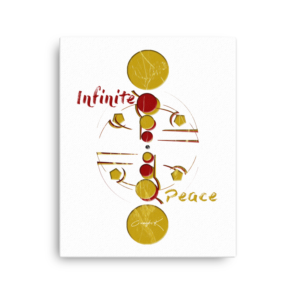 Infinite Peace- By Author The Poet B.GKL Thin canvas