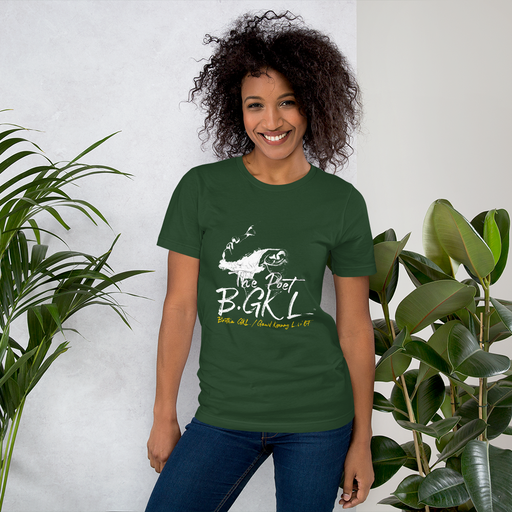 Author The Poet B.GKL T-shirt